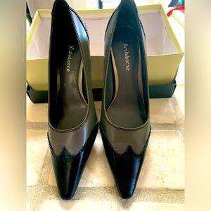 Liz Claiborne Dolly pump shoes with wingtip design. 3” heel, size 7.5, new!!